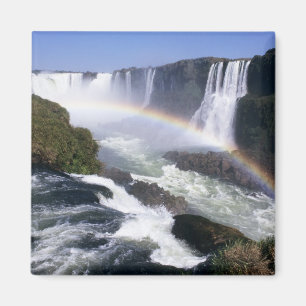 Iguassu Falls, Paraná, Brasilien. Flygbild Magnet