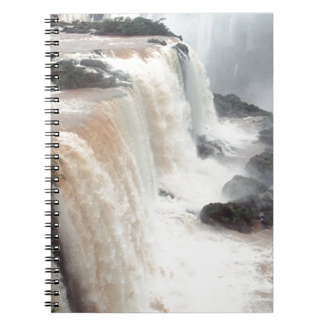 iguazu faller brasiliansk anteckningsbok med spiral (Framsidan)