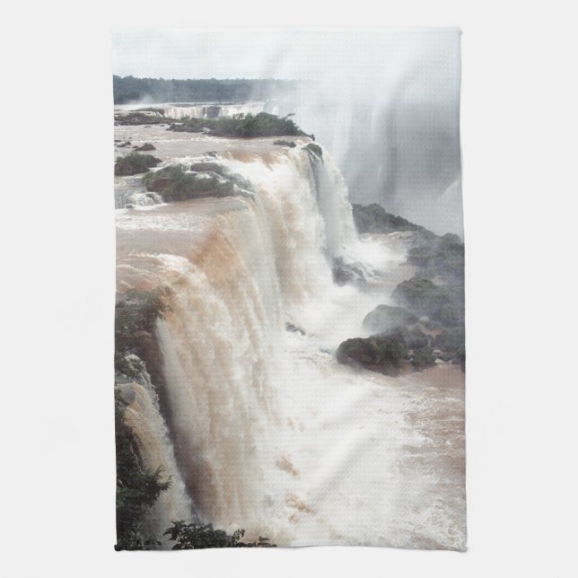 iguazu faller brasiliansk kökshandduk (Vertikal)