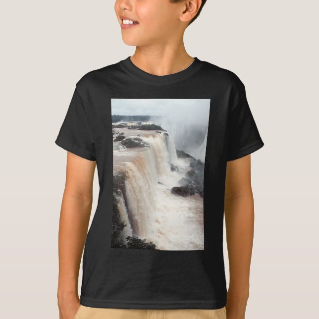 iguazu faller brasiliansk t-shirt (Framsida)