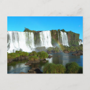 Iguazu faller i Brasilien Helg Vykort