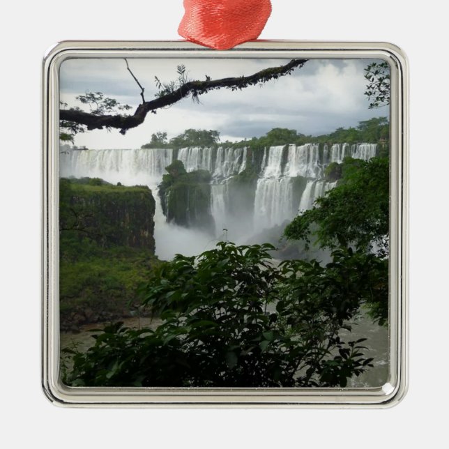 Iguazu Falls Argentina Julgransprydnad Metall (Framsidan)