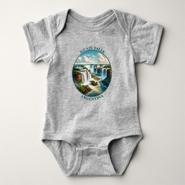 Iguazu Falls Argentina T Shirt (Framsida)
