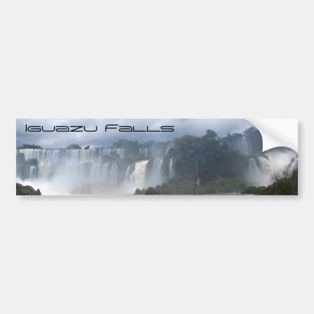 Iguazu Falls Bildekal (Framsidan)