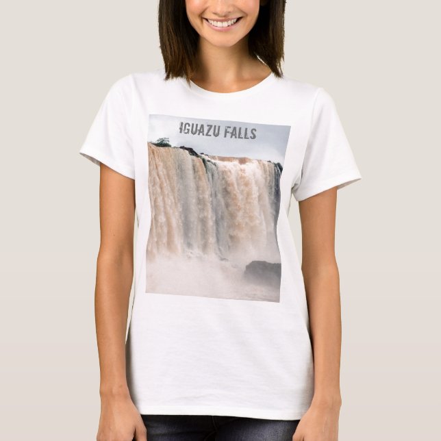 Iguazu Falls Brasilien/Argentina T-shirt (Framsida)