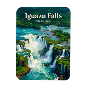 Iguazu Falls Brasilien Magnet