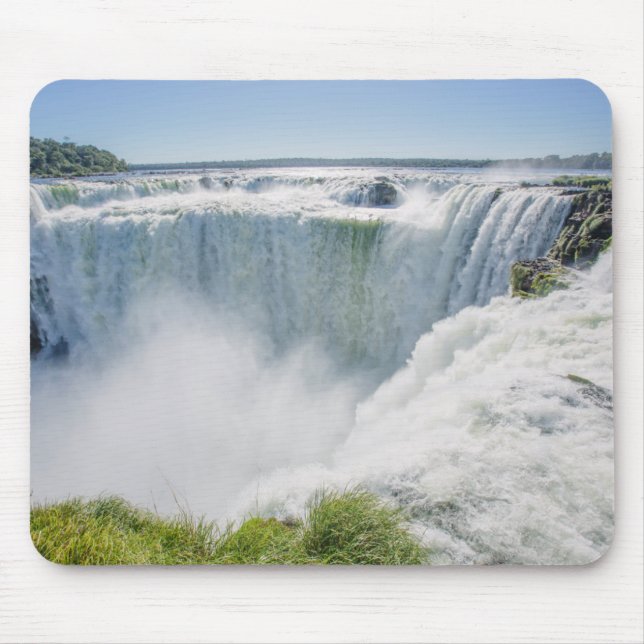 Iguazu Falls djävulen hals, Argentina Musmatta (Framsidan)