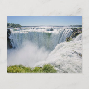 Iguazu Falls, Djävulens hals, Argentina Vykort