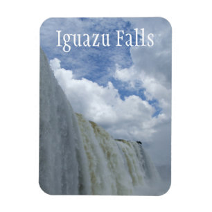 Iguazu Falls, Iguazu River, Argentina, Brasilien Magnet