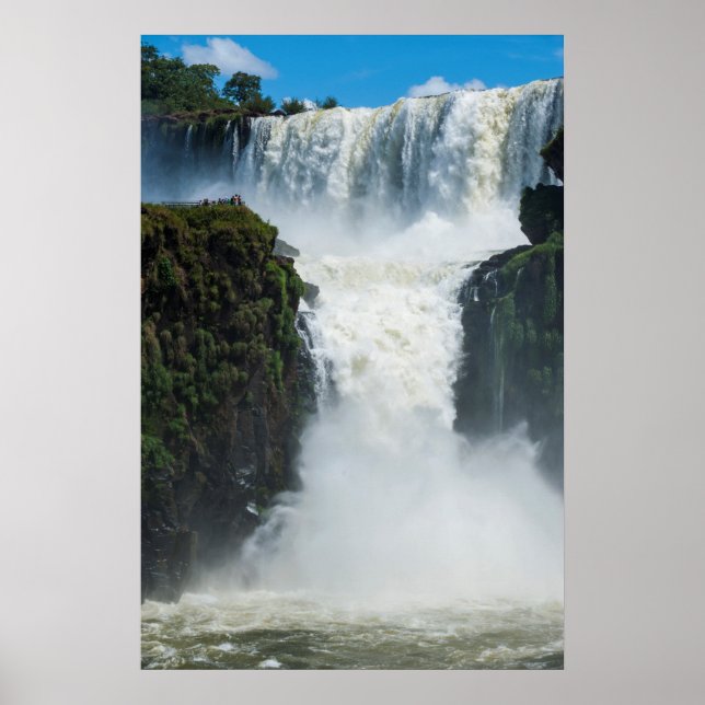 Iguazu Falls, Lodrät Poster (Framsidan)