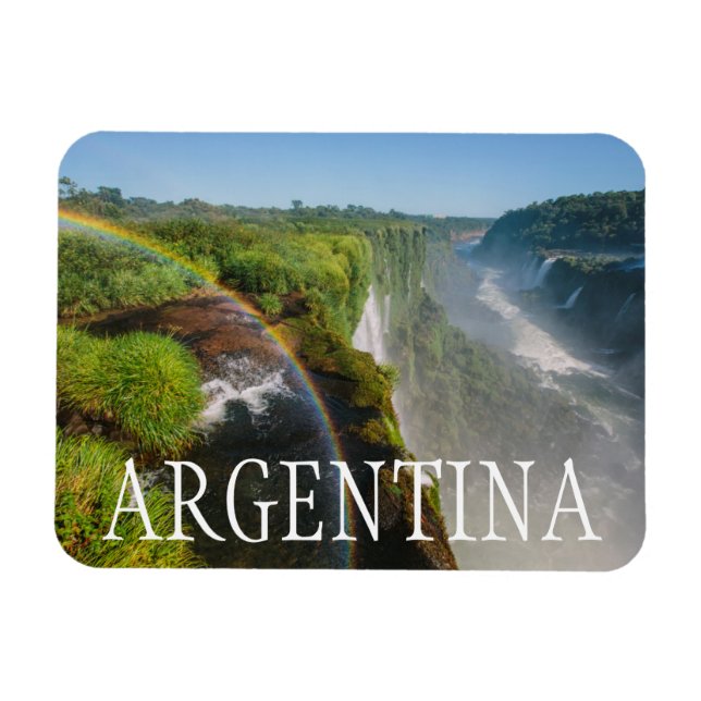 Iguazu Falls nationalpark, Argentina Magnet (Horisontell)