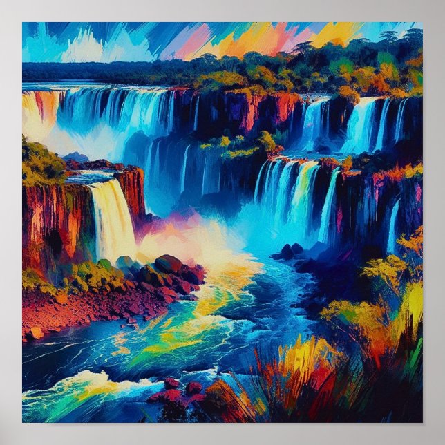 Iguazu Falls Poster (Framsidan)