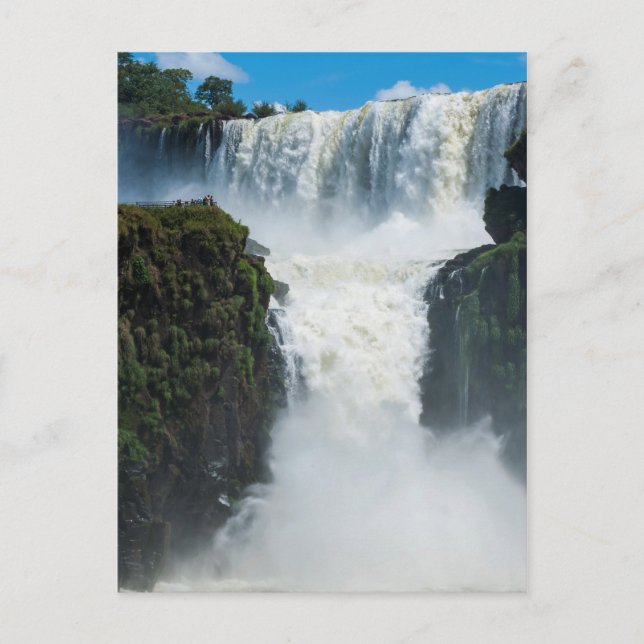 Iguazu Falls, Vertikal Vykort (Framsida)