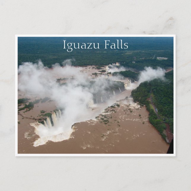 iguazu-flyg vykort (Framsida)