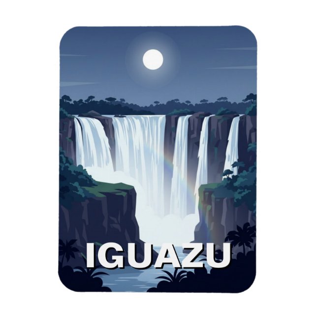 Iguazu nationalpark Argentina Magnet (Vertikal)