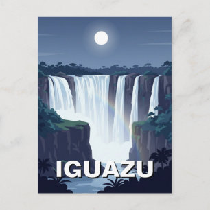 Iguazu nationalpark Argentina Vykort