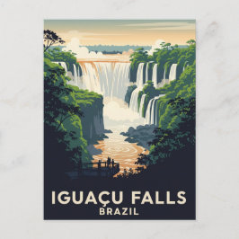 Iguazu nationalpark Brasilien Vykort