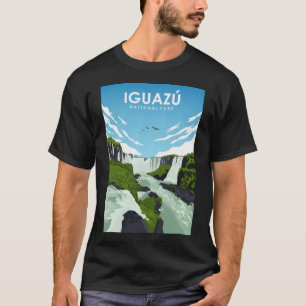 Iguazu nationalpark Falls Marvel - Naturlig T Shirt