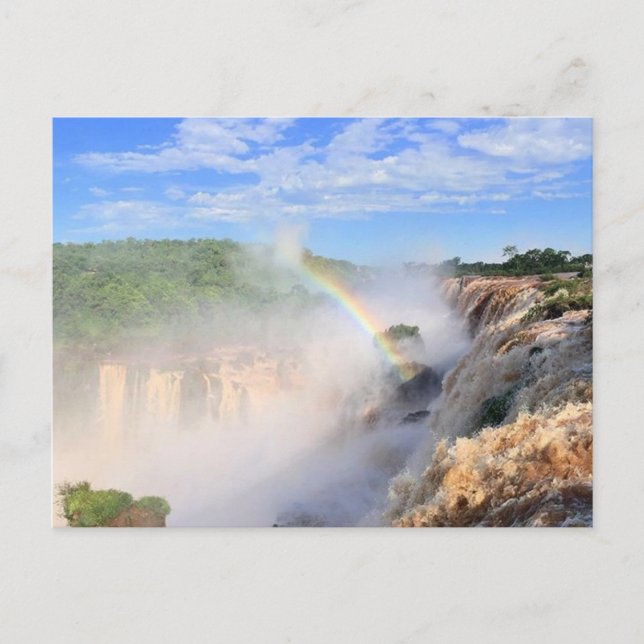 iguazu rainbow vykort (Framsida)