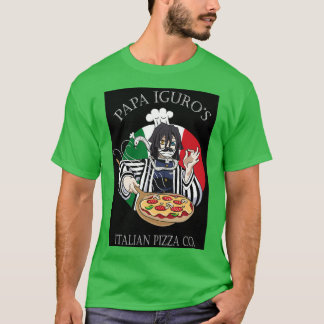 Iguro Obanai Serpent Pillar Pappa Iguros Pizza T Shirt