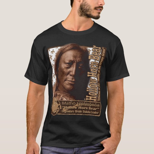 Ihålig Hornbjörn Brule Dakota T Shirt (Framsida)