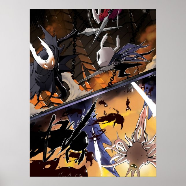 ihålig knight sista striden - poster (Framsidan)