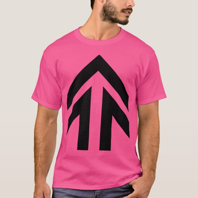 Ihålig pil t-shirt (Framsida)
