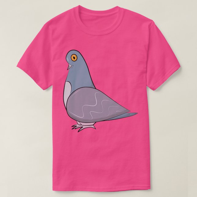 Ihållande Pigeon 2 T Shirt (Design framsida)