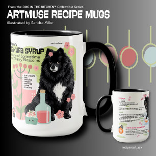 IHANA'S SAKURA-SIRUP Chow Art Muse-recept Mugg