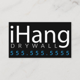 iHang. Affär för DrywallSheetrock murbruk Visitkort