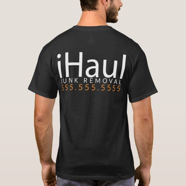iHaul. Soporåkare. Promo för Tröja (Baksida)