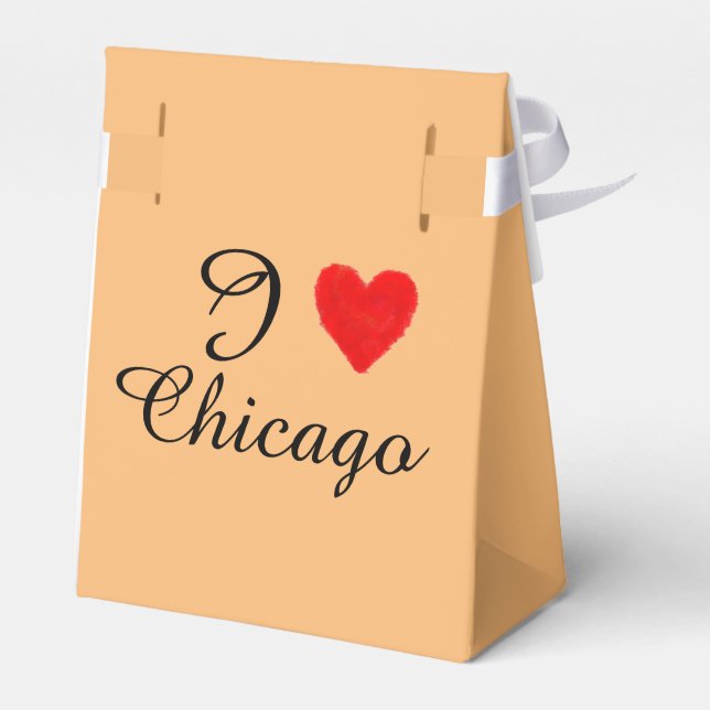 IHEART Chicago Presentaskar (Baksidan Sidan)