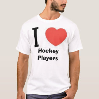 iheart iheart, hockeyspelare t shirt