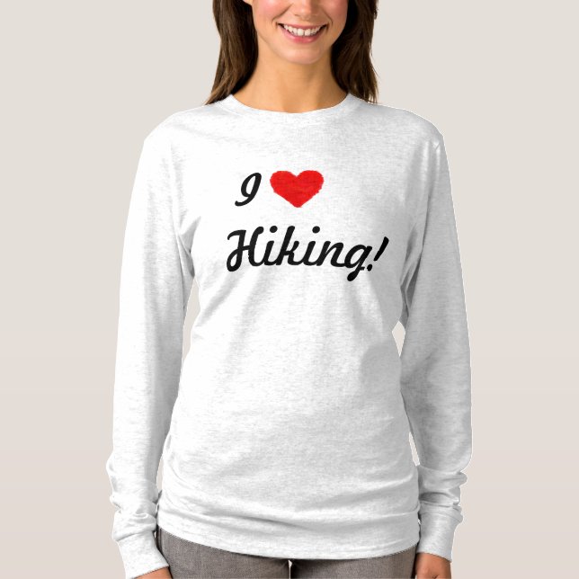 IHEART Vandring T Shirt (Framsida)