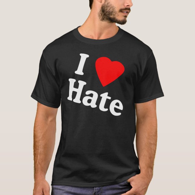 ihearthate tee shirt (Framsida)