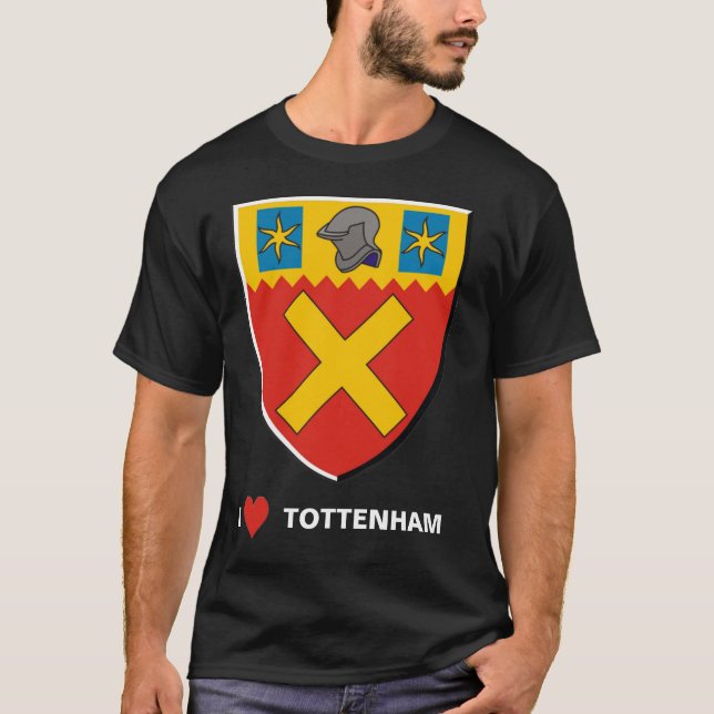 IheartTottenham03Shirt Tee Shirt (Framsida)