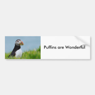 Ihopsamlarepuffinen Bildekal