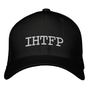 IHTFP Black Hat Broderad Keps