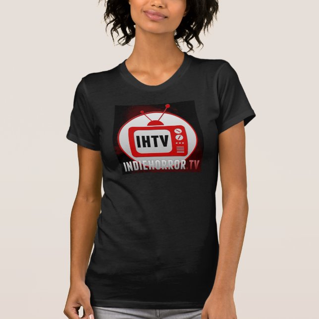 IHTV-logotypkvinna utslagsplats Tee Shirt (Framsida)