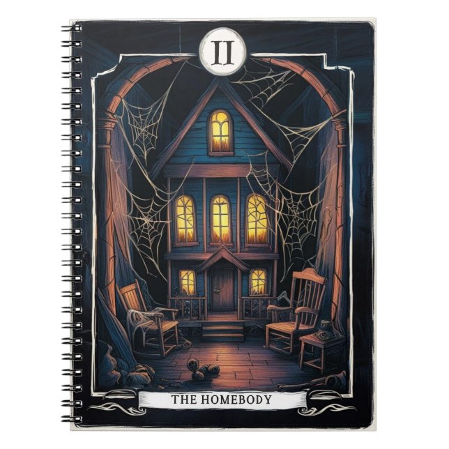 II Homebody - No One Lämnar (Seriöst), Tarot Anteckningsbok (Framsidan)