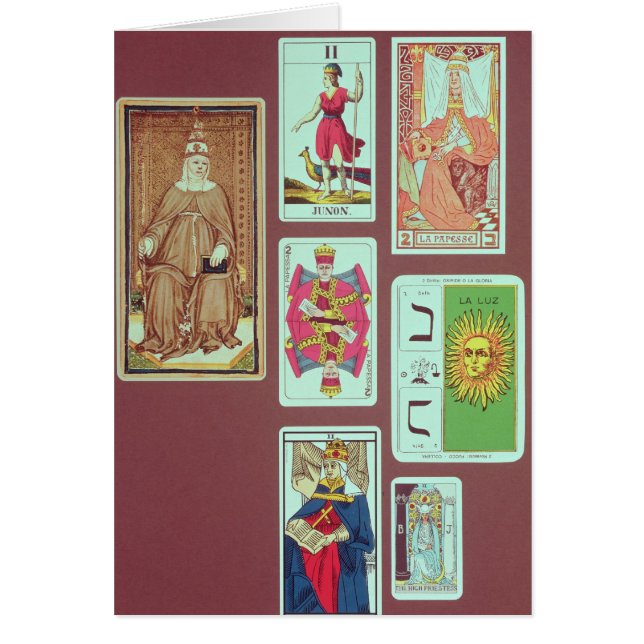 II kickpriestessen Hälsningskort (Framsidan)