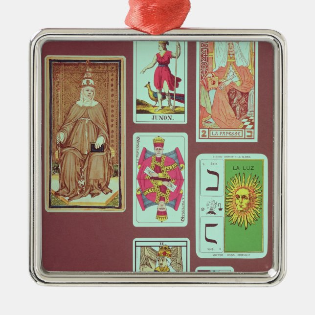 II kickpriestessen Julgransprydnad Metall (Framsidan)