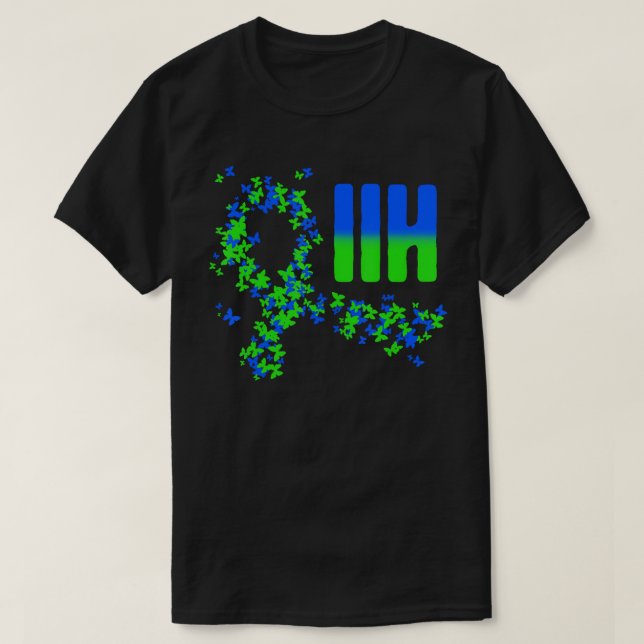 IIH Pseudotumor Cerebri Idiopatic Intracranial Hy T Shirt (Design framsida)