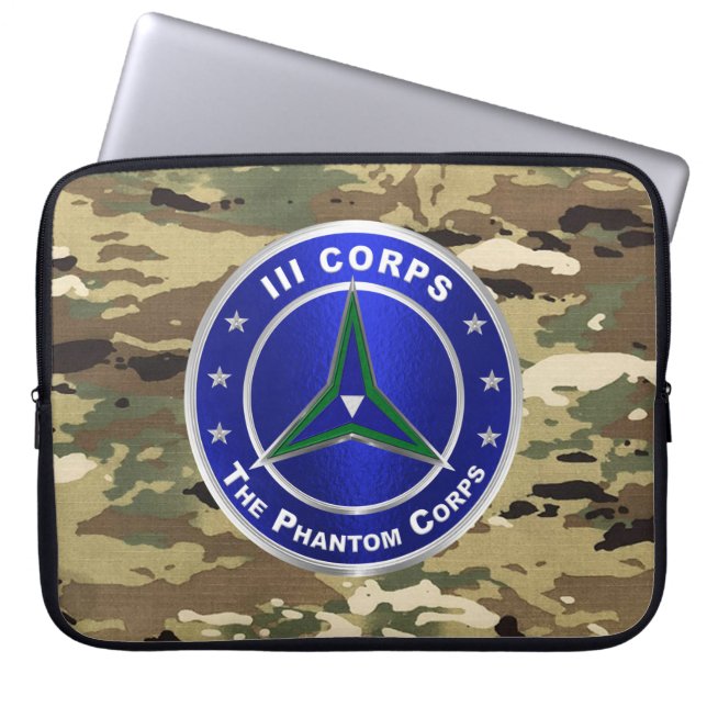 III Corps  Laptop Fodral (Framsidan)
