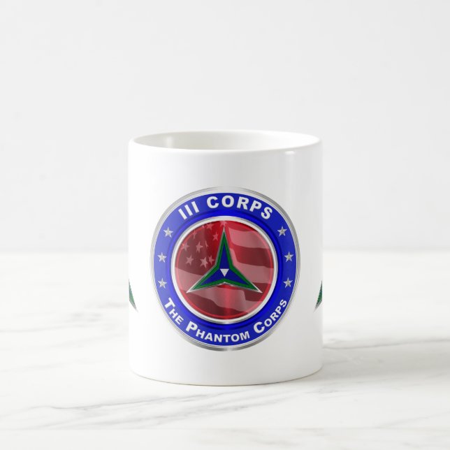 III Corps Phantom Corps Kaffemugg (Center)