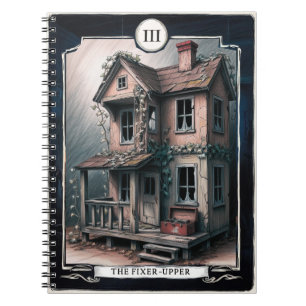 III Fixer-Upper - Ofärdig Biz Inside, Tarot Anteckningsbok