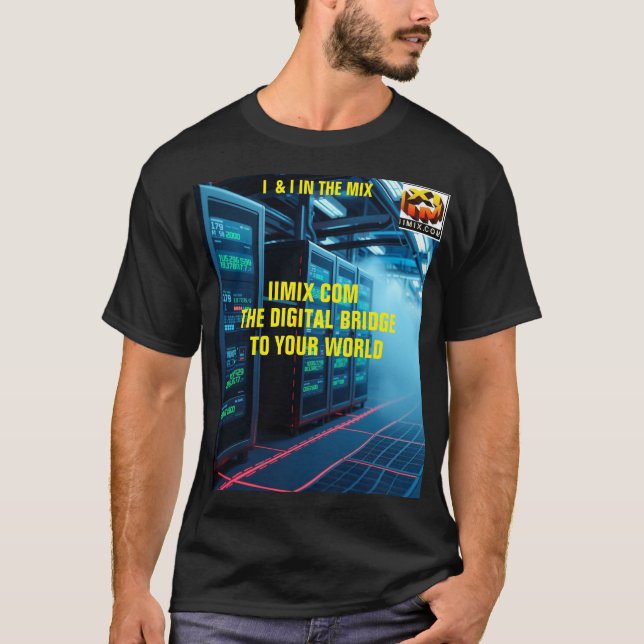 IIMIX Basic Mörk T-Shirt (Framsida)