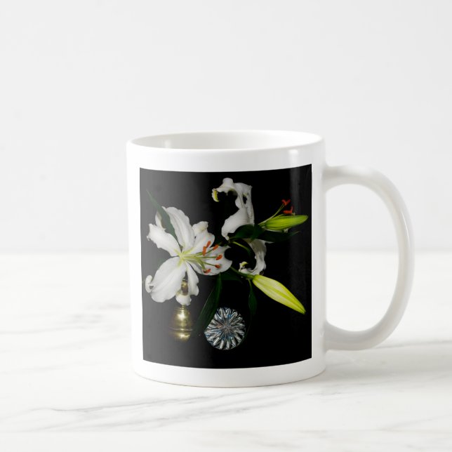 Iirsh Design - Brass and Flower Collection Kaffemugg (Höger)