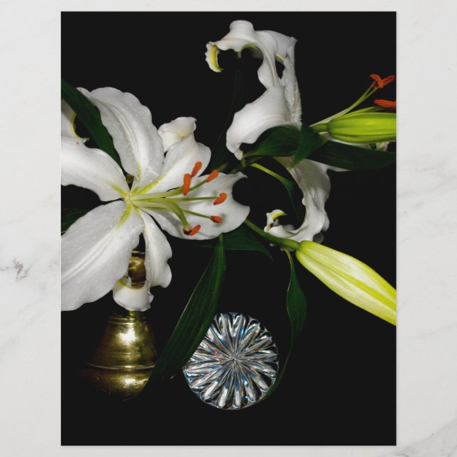 Iirsh Design -Mässing och blommig kollektion (Framsida)