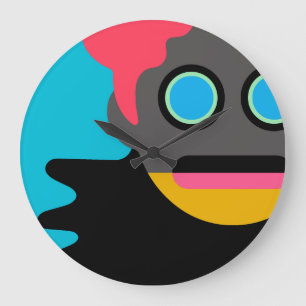 Iizo-Goy Clupkitz Wall Clock Charmer Stor Klocka